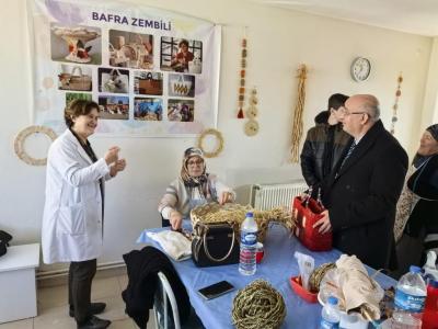 Bafra Mesleki ve Teknik Anadolu Lisesi’nden Zembil Atölyesi’ne Kültürel Ziyaret