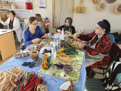 Bafra Mesleki ve Teknik Anadolu Lisesi’nden Zembil Atölyesi’ne Kültürel Ziyaret
