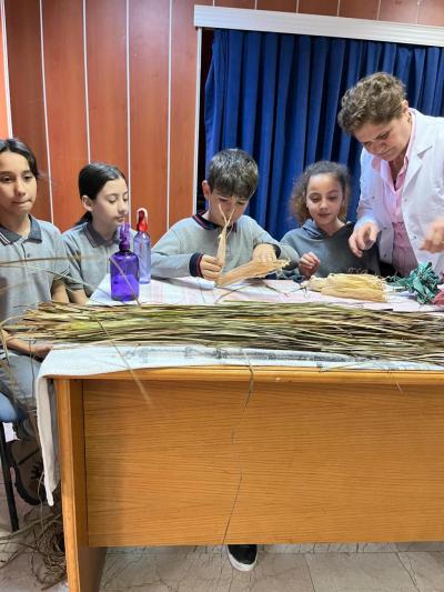 Kadim El Sanatı, Minik Ellerde Hayat Buldu: Bafra Ticaret Borsası İlkokulu’nda Zembil Atölyesi