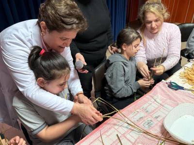 Kadim El Sanatı, Minik Ellerde Hayat Buldu: Bafra Ticaret Borsası İlkokulu’nda Zembil Atölyesi