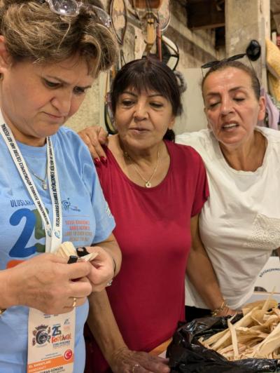 25. Büyükçekmece Kültür Sanat Festivali’nde Bafra’nın Sesini Duyuran Stand: Zembil