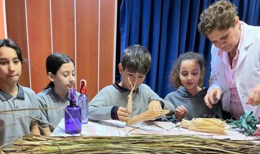 Kadim El Sanatı, Minik Ellerde Hayat Buldu: Bafra Ticaret Borsası İlkokulu’nda Zembil Atölyesi